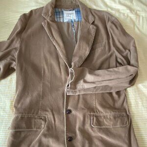 Corduroy sport jacket beige for men